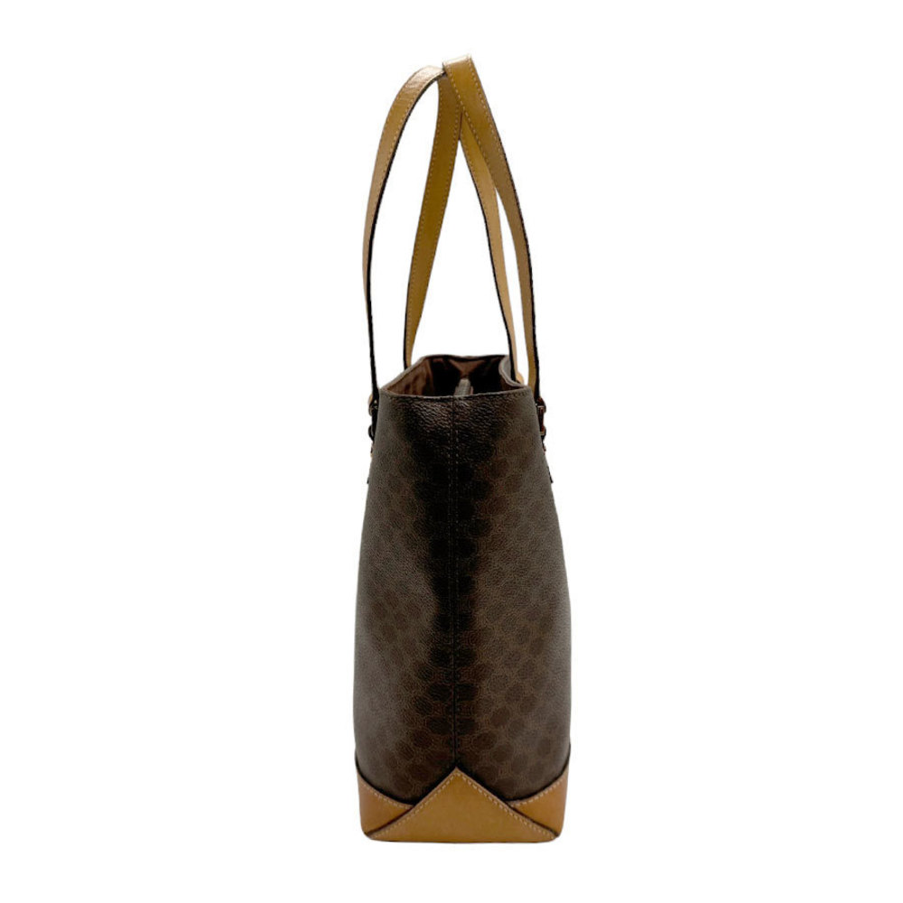 Celine Macadam Handbag Canvas Brown - image 2